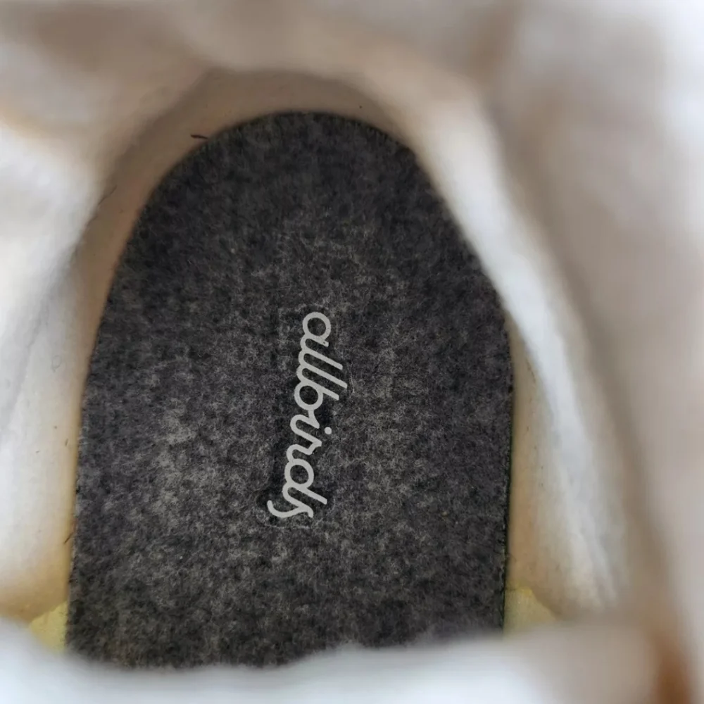 Allbirds Size 9 Wool Runner Up Mizzles Frost White High Top Women Comfort